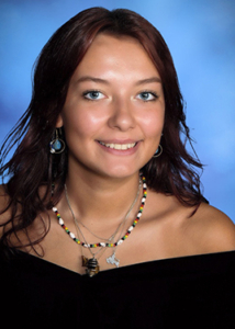 2022 Anne Mackay Scholarship winner Daria Kolmogorova of Shelter Island High School.